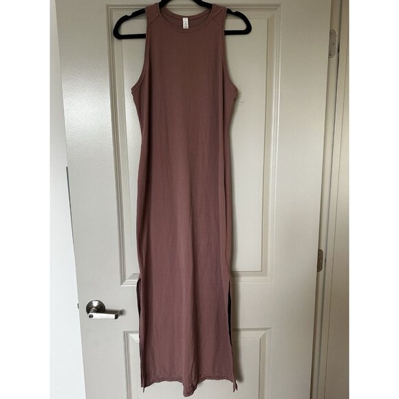 Lululemon NWOT Get Going Midi Dress Red Dust Sz 8 Buttery Soft Nulu Align Casual - Picture 3 of 10